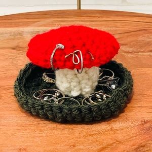 Mushroom Jewlery holder